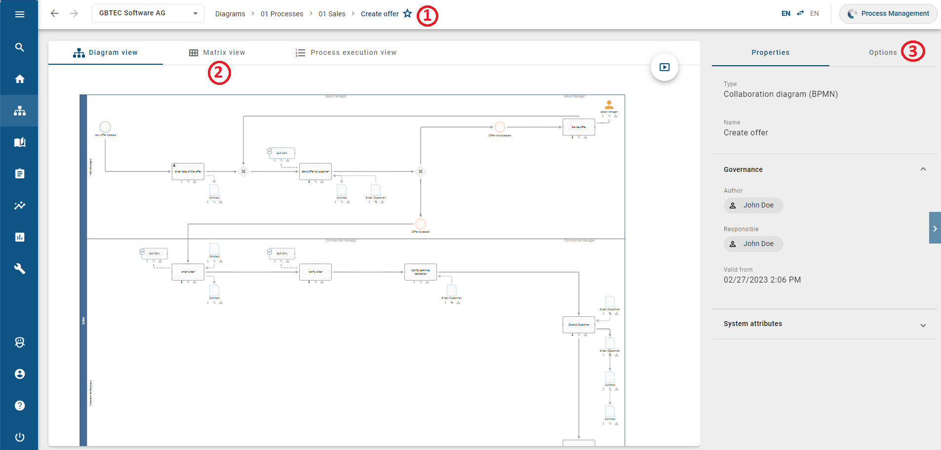 Discover the new user interface — BIC Process Design documentation