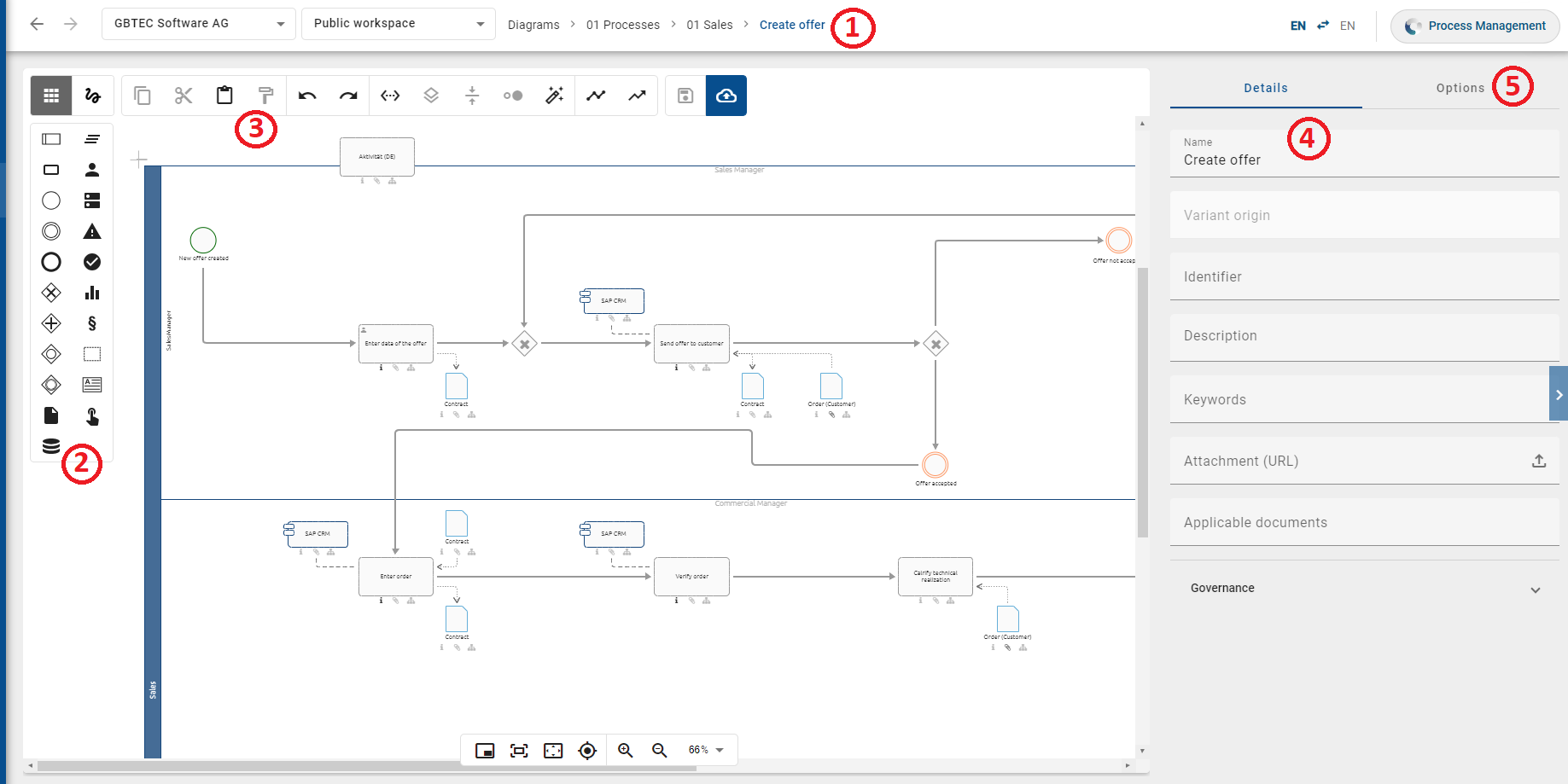Discover the new user interface — BIC Process Design documentation
